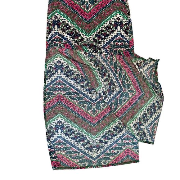 Reign Drop Strapless Printed Maxi Dress – Size L - Picture 3 of 4